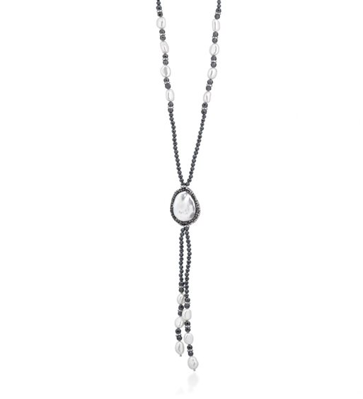 Collana Glamour Donna in Argento Madreperla LGNK781 - LGNK781